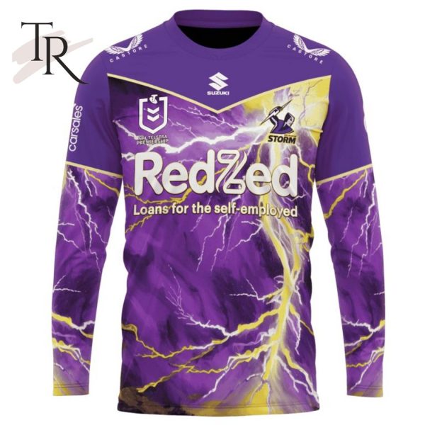 Personalized NRL Melbourne Storm Special Design With Team’s Signature Hoodie 3D
