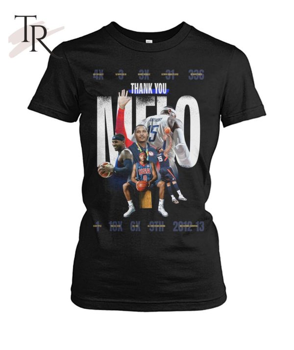 Thank You Melo Anthony Unisex T-Shirt – Limited Edition