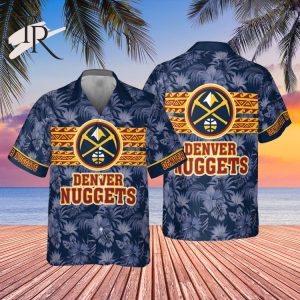 Denver Nuggets National Basketball Association 2023 Hibiscus Pattern AOP Hawaiian Shirt