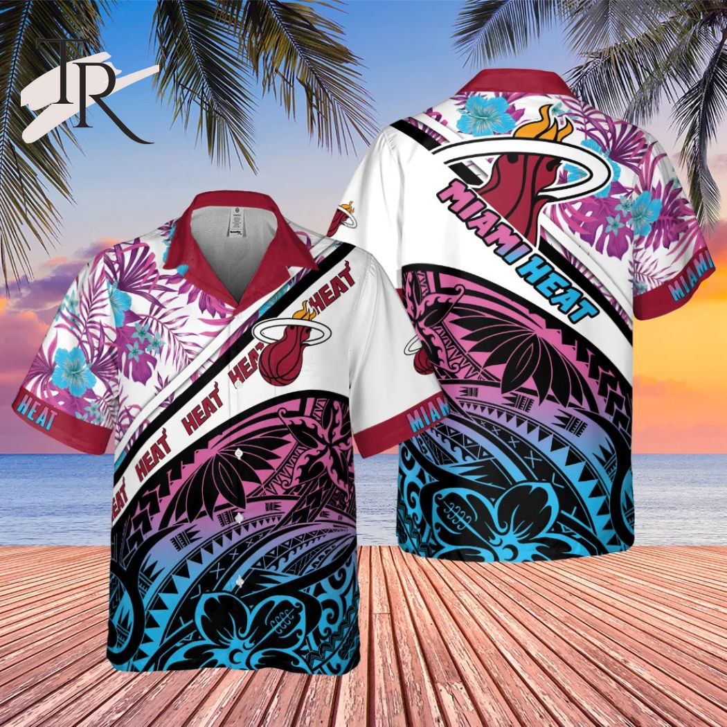 Miami Heat National Basketball Association 2023 Aop Hawaiian Shirt
