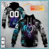 NRL Dolphins Rose Dragon Hoodie 3D