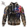 Personalized AFL Brisbane Lions Special Camo Realtree Hunting Hoodie 3D