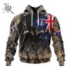 Personalized AFL Essendon Football Club Special Camo Realtree Hunting Hoodie 3D