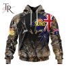 Personalized AFL Fremantle Dockers Special Camo Realtree Hunting Hoodie 3D