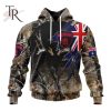 Personalized AFL North Melbourne Football Club Special Camo Realtree Hunting Hoodie 3D