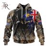 Personalized AFL Western Bulldogs Special Camo Realtree Hunting Hoodie 3D