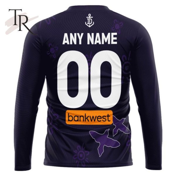 Personalized AFL Fremantle Dockers Special Indigenous Design Hoodie 3D