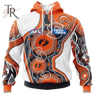 Personalized AFL Greater Western Sydney Giants Special Indigenous Design Hoodie 3D