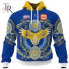 Personalized AFL Western Bulldogs Special Indigenous Design Hoodie 3D