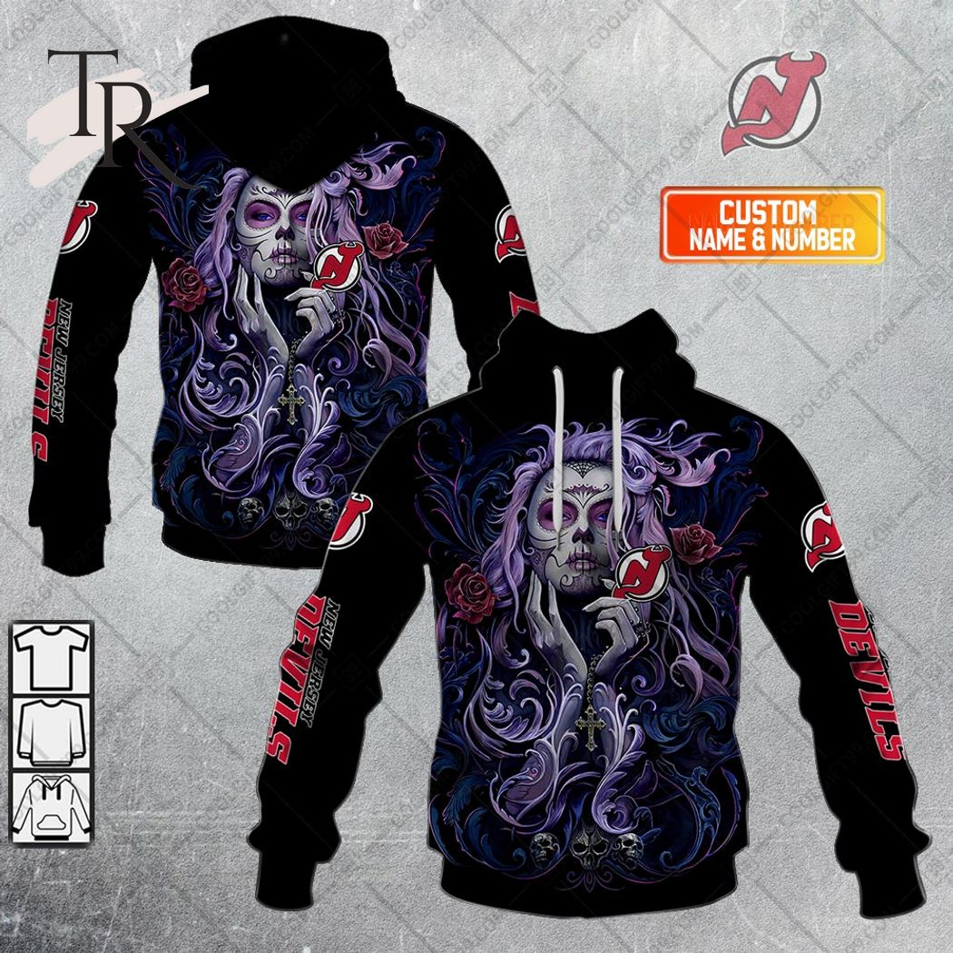 NHL New Jersey Devils Special Camo Design For Veterans Day Hoodie -  Torunstyle