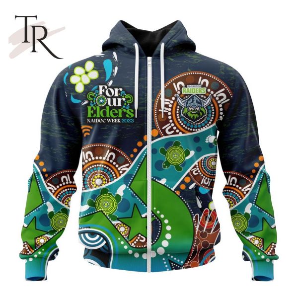 Personalized NRL Canberra Raiders Special Design For NAIDOC Week For Our Elders Hoodie 3D