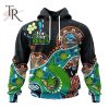 Personalized NRL Dolphins Special Design For NAIDOC Week For Our Elders Hoodie 3D