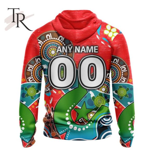 NRL Dolphins Custom Name Number ndigenous 2022 Fishing Jersey Sweatshirt