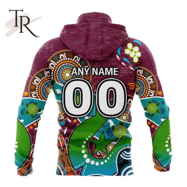 Personalized NRL Manly Warringah Sea Eagles Special Design For NAIDOC Week For Our Elders Hoodie 3D
