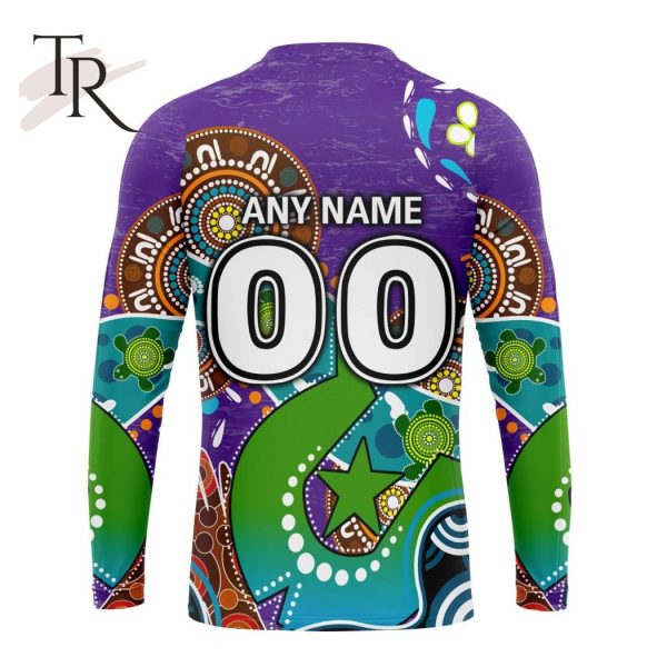 Personalized NRL Melbourne Storm Special Design For NAIDOC Week For Our Elders Hoodie 3D