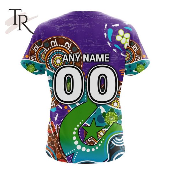 Personalized NRL Melbourne Storm Special Design For NAIDOC Week For Our Elders Hoodie 3D