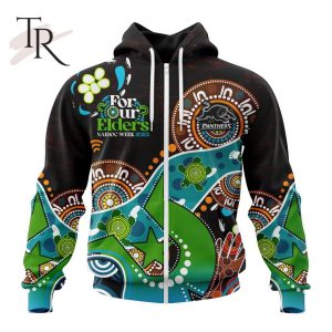 Personalized NRL Penrith Panthers Special Design For NAIDOC Week For Our Elders Hoodie 3D
