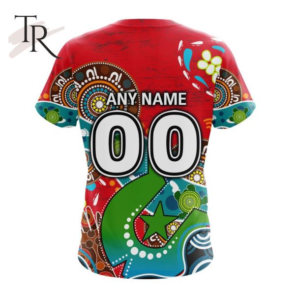 Personalized NRL South Sydney Rabbitohs Special Design For NAIDOC Week For Our Elders Hoodie 3D