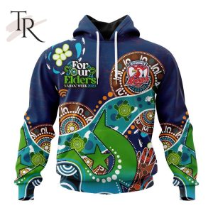 Personalized NRL Sydney Roosters Special Design For NAIDOC Week For Our Elders Hoodie 3D