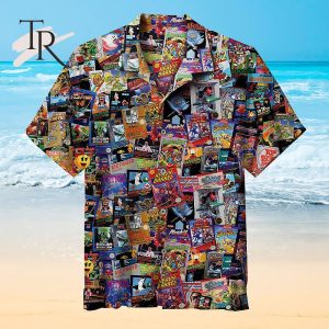 Retro Video Game Hawaiian Shirt