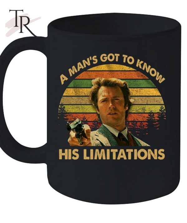 A Man’s Got To Know His Limitations Clint Eastwood T-Shirt – Limited Edition