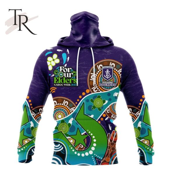 Personalized AFL Fremantle Dockers Special Design For NAIDOC Week For Our Elders Hoodie 3D