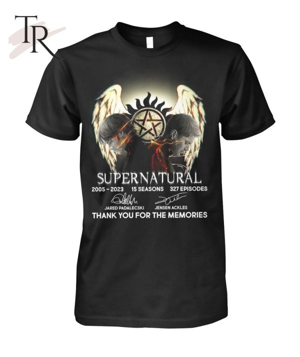 Supernatural 2005 – 2023 Thank You For The Memories T-Shirt – Limited Edition