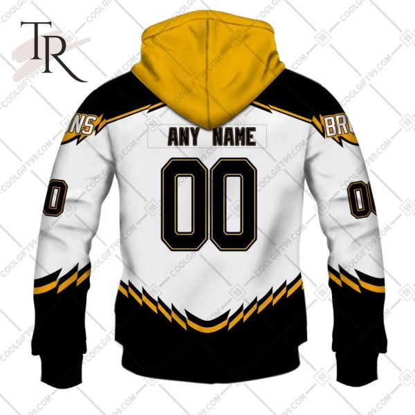 NHL Boston Bruins Reverse Retro 2223 Style Hoodie 3D