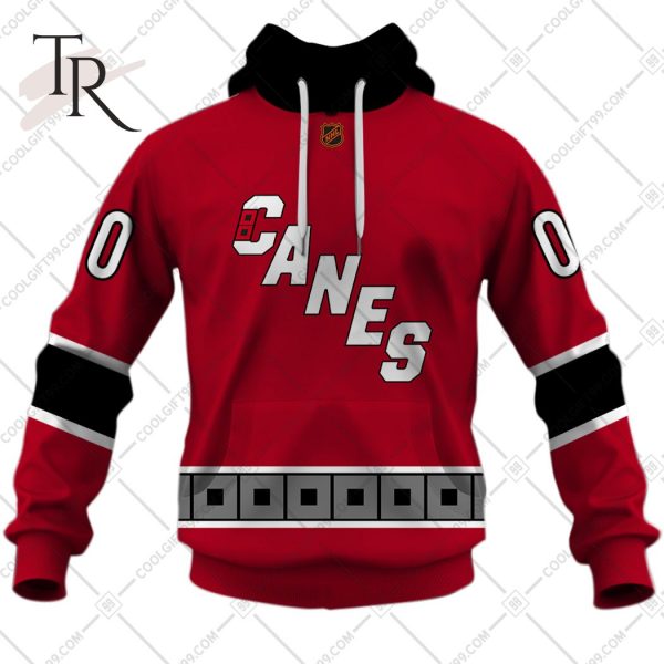 NHL Carolina Hurricanes Reverse Retro 2223 Style Hoodie 3D