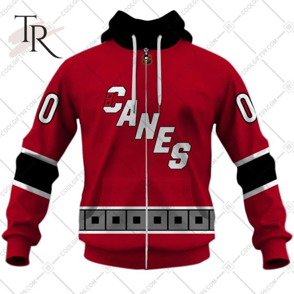 NHL Carolina Hurricanes Reverse Retro 2223 Style Hoodie 3D