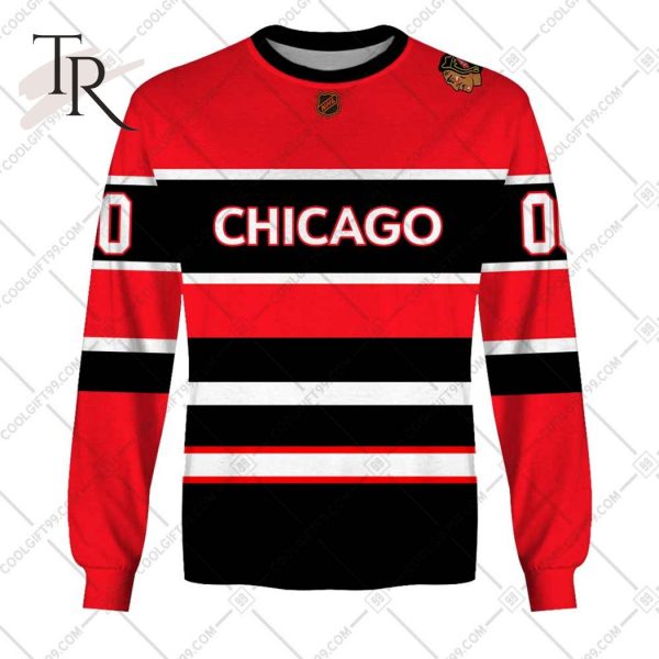 NHL Chicago Blackhawks Reverse Retro 2223 Style Hoodie 3D