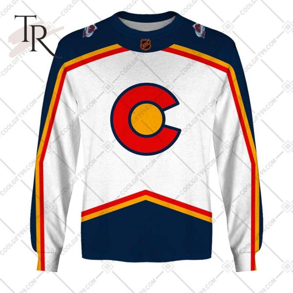 NHL Colorado Avalanche Reverse Retro 2223 Style Hoodie 3D