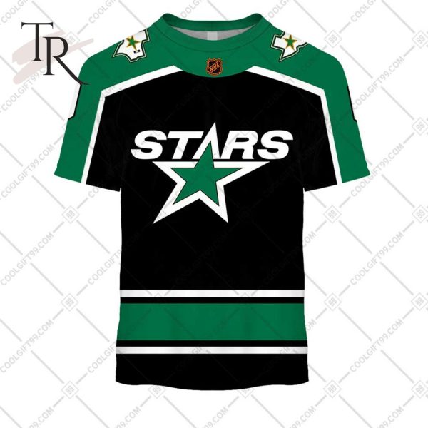 NHL Dallas Stars Reverse Retro 2223 Style Hoodie 3D