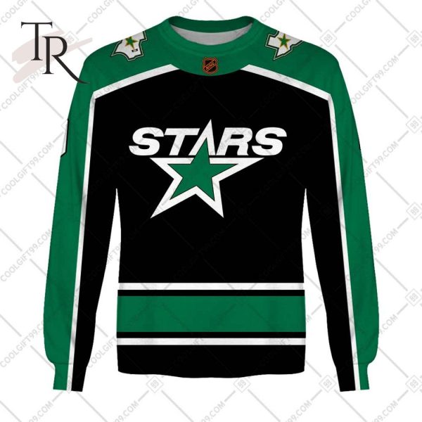 NHL Dallas Stars Reverse Retro 2223 Style Hoodie 3D