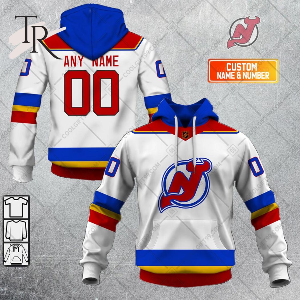 Grateful Dead New Jersey Devils 3D Hockey Jersey Personalized Name