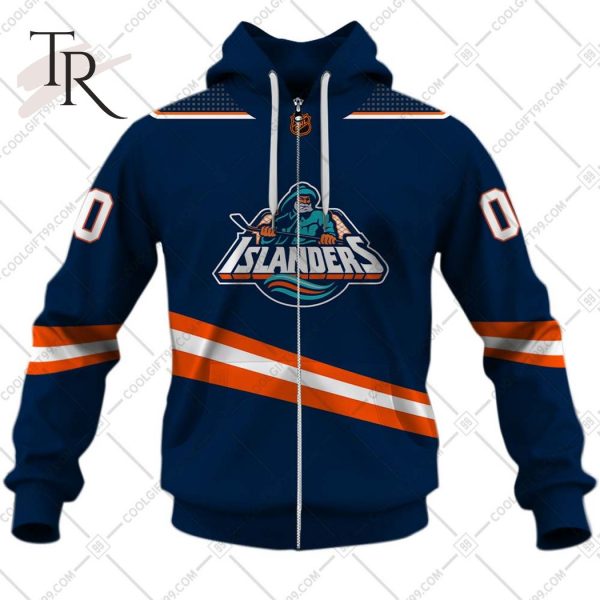 NHL New York Islanders Reverse Retro 2223 Style Hoodie 3D