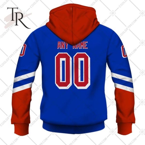 NHL New York Rangers Reverse Retro 2223 Style Hoodie 3D