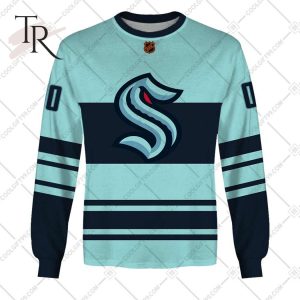 Personalized NHL Seattle Kraken Mix Jersey 2023 Style Hoodie - Torunstyle
