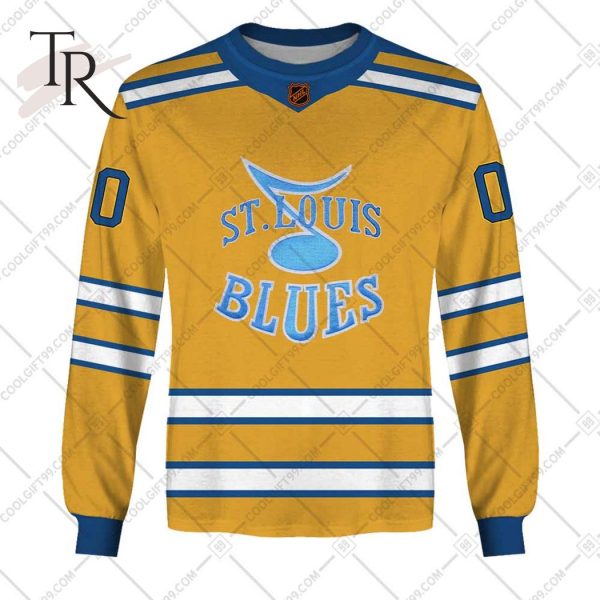 NHL St. Louis Blues Reverse Retro 2223 Style Hoodie 3D