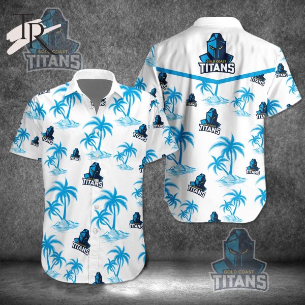 NRL Gold Coast Titans Hawaiian Shirt