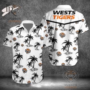 NRL Wests Tigers Hawaiian Shirt