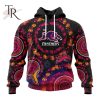 Customized NRL Parramatta Eels Special Pink Breast Cancer Design Hoodie 3D