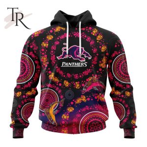 Customized NRL Penrith Panthers Special Pink Breast Cancer Design Hoodie 3D