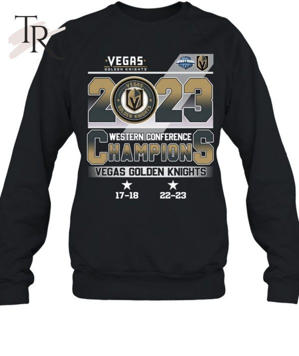 Vegas Golden Knights 2023 Western Conference Champions T-Shirt – Limited Edition