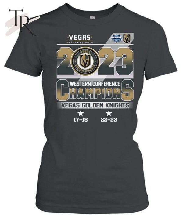 Vegas Golden Knights 2023 Western Conference Champions T-Shirt – Limited Edition