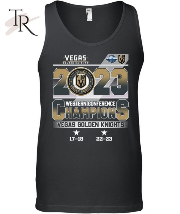 Vegas Golden Knights 2023 Western Conference Champions T-Shirt – Limited Edition