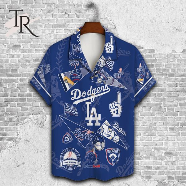 Los Angeles Dodgers Major League Baseball 3D Print Hawaiian Shirt