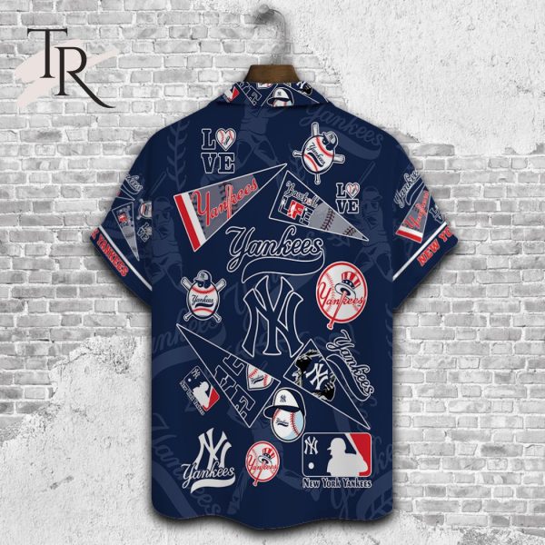 New York Yankees Major League Baseball 3D Print Hawaiian Shirt