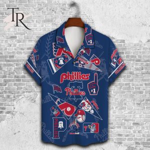 Philadelphia Phillies Major League Baseball 3D Print Hawaiian Shirt