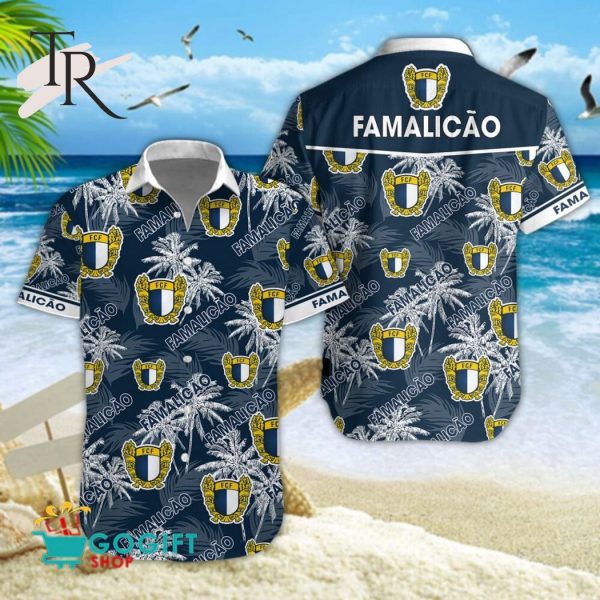 Futebol Clube de Famalicao Liga Portugal Hawaiian Shirt